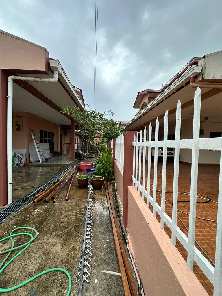 Building extension works
